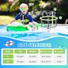 image2PM SPORTS Toddler Swim Vest for 2050 lbs Kids Float Jacket with Adjustable Safety Strap for Girls Boys 2 3 4 5 6 Years Old Premium Buoyancy Neoprene Children Swimming FloatiesGreen Dinosaur