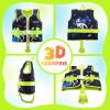 image2PM SPORTS Toddler Swim Vest for 2050 lbs Kids Float Jacket with Adjustable Safety Strap for Girls Boys 2 3 4 5 6 Years Old Premium Buoyancy Neoprene Children Swimming FloatiesGreen Dinosaur