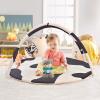 image2PM SPORTS Cow Theme Baby Play Mat Tummy Time Mat for Infant Newborn Baby Play Gyms ampamp Playmats for 03 36 612 Months Activity Mat 5 Detachable Toys Non Slip Gym Mat Easy to Install ampamp CleanCow