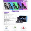 image:image2PM SPORTS Inline Skates for Kids Girls Boys Ages 58 812 46 612 with Light Up Wheels Adjustable Kids Roller Skates Blades for Adults Men Women Beginners YouthsPurple