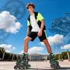image:image2PM SPORTS Inline Skates for Kids Girls Boys Ages 58 812 46 612 with Light Up Wheels Adjustable Kids Roller Skates Blades for Adults Men Women Beginners YouthsGreen