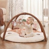 image:image2PM SPORTS Tummy Time Mat Baby Play Gym with 5 Detachable Toys  Elephant Style Machine Washable Thick Baby Play mat for StageBased Developmental Activity Gyms amp Playmats for Infant 012 MonthsDeer