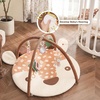 image:image2PM SPORTS Tummy Time Mat Baby Play Gym with 5 Detachable Toys  Elephant Style Machine Washable Thick Baby Play mat for StageBased Developmental Activity Gyms amp Playmats for Infant 012 MonthsDeer