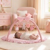 image:image2PM SPORTS Tummy Time Mat Baby Play Gym with 5 Detachable Toys  Elephant Style Machine Washable Thick Baby Play mat for StageBased Developmental Activity Gyms amp Playmats for Infant 012 MonthsSweetheart