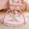 image:image2PM SPORTS Tummy Time Mat Baby Play Gym with 5 Detachable Toys  Elephant Style Machine Washable Thick Baby Play mat for StageBased Developmental Activity Gyms amp Playmats for Infant 012 MonthsSweetheart