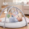 image:image2PM SPORTS Tummy Time Mat Baby Play Gym with 5 Detachable Toys  Elephant Style Machine Washable Thick Baby Play mat for StageBased Developmental Activity Gyms amp Playmats for Infant 012 MonthsElephant