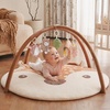 image:image2PM SPORTS Tummy Time Mat Baby Play Gym with 5 Detachable Toys  Elephant Style Machine Washable Thick Baby Play mat for StageBased Developmental Activity Gyms amp Playmats for Infant 012 MonthsDeer