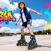 image:image2PM SPORTS Torinx Inline Skates for Kids Boys Girls Ages 58 812 46 612 with Light Up Wheels Adjustable Kids Roller Skates Blades for Adults Men Women Beginners YouthsC Blue