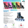 image:image2PM SPORTS Torinx Inline Skates for Kids Boys Girls Ages 58 812 46 612 with Light Up Wheels Adjustable Kids Roller Skates Blades for Adults Men Women Beginners YouthsC Blue