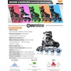 image:image2PM SPORTS Torinx Inline Skates for Kids Boys Girls Ages 58 812 46 612 with Light Up Wheels Adjustable Kids Roller Skates Blades for Adults Men Women Beginners YouthsD Black