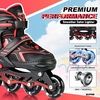 image:image2PM SPORTS Torinx Inline Skates for Kids Boys Girls Ages 58 812 46 612 with Light Up Wheels Adjustable Kids Roller Skates Blades for Adults Men Women Beginners YouthsB Red
