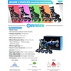 image:image2PM SPORTS Torinx Inline Skates for Kids Boys Girls Ages 58 812 46 612 with Light Up Wheels Adjustable Kids Roller Skates Blades for Adults Men Women Beginners YouthsC Blue