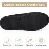 imageVeraCosy Mens Comfy House Shoes Cozy Soft Moccasin Indoor Bedroom SlippersDull Black