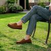 imageVeraCosy Mens Comfy House Shoes Cozy Soft Moccasin Indoor Bedroom SlippersToffee Brown