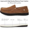 imageVeraCosy Mens Comfy House Shoes Cozy Soft Moccasin Indoor Bedroom SlippersToffee Brown