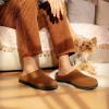 imageVeraCosy Mens Moccasin Slippers Comfy Soft Durable Slipon Indoor Memory Foam House ShoesSugar Almond