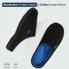 imageVeraCosy Mens TwoTone Memory Foam House Slippers Indoor Outdoor Durable Rubber SoleBlackSapphire Blue