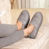 imageVeraCosy Womens Quilted Closedback Slippers Technical Fabrics Warm Soft Comfy Nonslip Memory Foam Indoor House ShoesAsh Gray