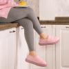 imageVeraCosy Womens Quilted Closedback Slippers Technical Fabrics Warm Soft Comfy Nonslip Memory Foam Indoor House ShoesGentle Pink