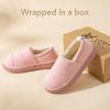 imageVeraCosy Womens Quilted Closedback Slippers Technical Fabrics Warm Soft Comfy Nonslip Memory Foam Indoor House ShoesGentle Pink