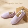 imageVeraCosy Womens Quilted Closedback Slippers Technical Fabrics Warm Soft Comfy Nonslip Memory Foam Indoor House ShoesLight Purple