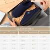 imageVeraCosy Mens Cozy Knit Slipper Breathable Memory Foam Indoor House Shoes with None Slip Rubber SoleNavy Blue