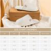 imageVeraCosy Womens Comfy Scuff Slippers Soft Terry Cloth Memory Foam Home House ShoesCream White