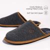 imageVeraCosy Mens Knitted Scottish SlippersBlack