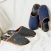 imageVeraCosy Mens Knitted Scottish SlippersBlack