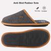 imageVeraCosy Mens Knitted Scottish SlippersBlack
