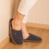 imageVeraCosy Mens Knitted Scottish SlippersBlack