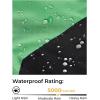 imageSaphiRose Kids Rain Jacket Waterproof Raincoat Mesh Lined Coat with Removable Hood for Boys GirlsCombicolor