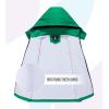 imageSaphiRose Kids Rain Jacket Waterproof Raincoat Mesh Lined Coat with Removable Hood for Boys GirlsGreen