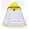 imageSaphiRose Kids Rain Jacket Waterproof Raincoat Mesh Lined Coat with Removable Hood for Boys GirlsYellow