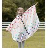 imageSaphiRose Lightweight Kids Rain Poncho Waterproof Jacket Zipper Up Rain CoatColorful Polka Dots