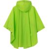 imageSaphiRose Lightweight Kids Rain Poncho Waterproof Jacket Zipper Up Rain CoatGreen