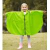 imageSaphiRose Lightweight Kids Rain Poncho Waterproof Jacket Zipper Up Rain CoatGreen