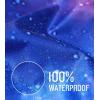 imageSaphiRose Lightweight Kids Rain Poncho Waterproof Jacket Zipper Up Rain CoatUniverse