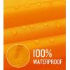 imageSaphiRose Lightweight Kids Rain Poncho Jacket Waterproof Outwear Rain CoatOrange