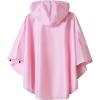imageSaphiRose Lightweight Kids Rain Poncho Jacket Waterproof Outwear Rain CoatPink