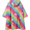 imageSaphiRose Lightweight Kids Rain Poncho Jacket Waterproof Outwear Rain CoatRainbowhorse