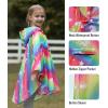 imageSaphiRose Lightweight Kids Rain Poncho Jacket Waterproof Outwear Rain CoatRainbowhorse