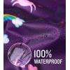 imageSaphiRose Lightweight Kids Rain Poncho Jacket Waterproof Outwear Rain CoatRainbowpony