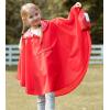imageSaphiRose Lightweight Kids Rain Poncho Jacket Waterproof Outwear Rain CoatRed