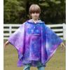imageSaphiRose Lightweight Kids Rain Poncho Jacket Waterproof Outwear Rain CoatStarcamouflage