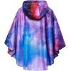 imageSaphiRose Lightweight Kids Rain Poncho Jacket Waterproof Outwear Rain CoatStarcamouflage