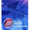 imageSaphiRose Lightweight Kids Rain Poncho Jacket Waterproof Outwear Rain CoatStarcamouflage