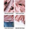 imageSaphiRose Lightweight Rain Jacket Women Waterproof Breathable Raincoat Packable Hooded WindbreakerPink