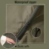 imageSaphiRose Unisex Rain Poncho Hooded Waterproof Raincoat for Adults WomenAbrownwhite