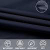 imageSaphiRose Unisex Rain Poncho Hooded Waterproof Raincoat for Adults WomenAdark Bluelight Blue